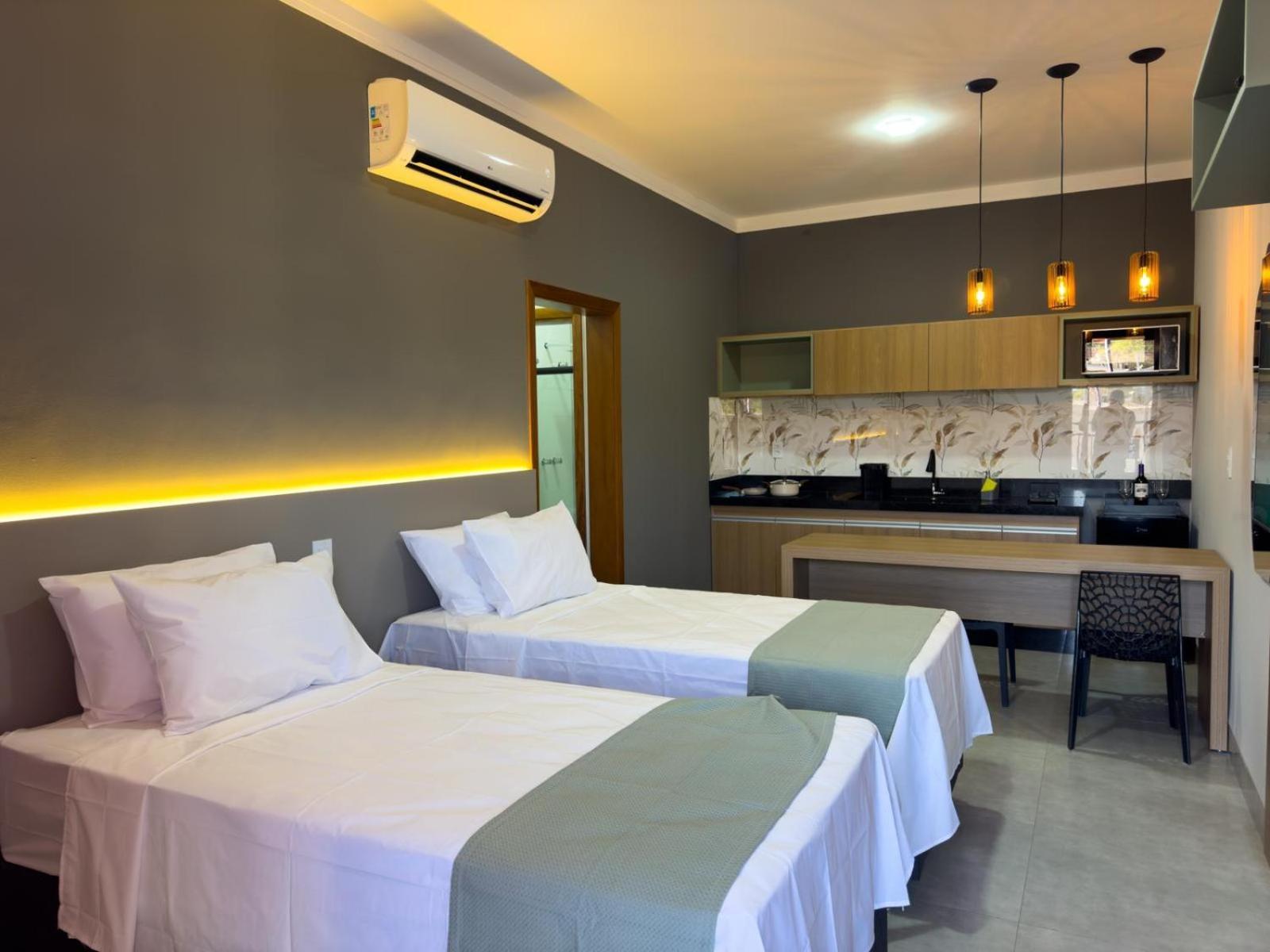 Ondara Flat Hotel Andradina Экстерьер фото
